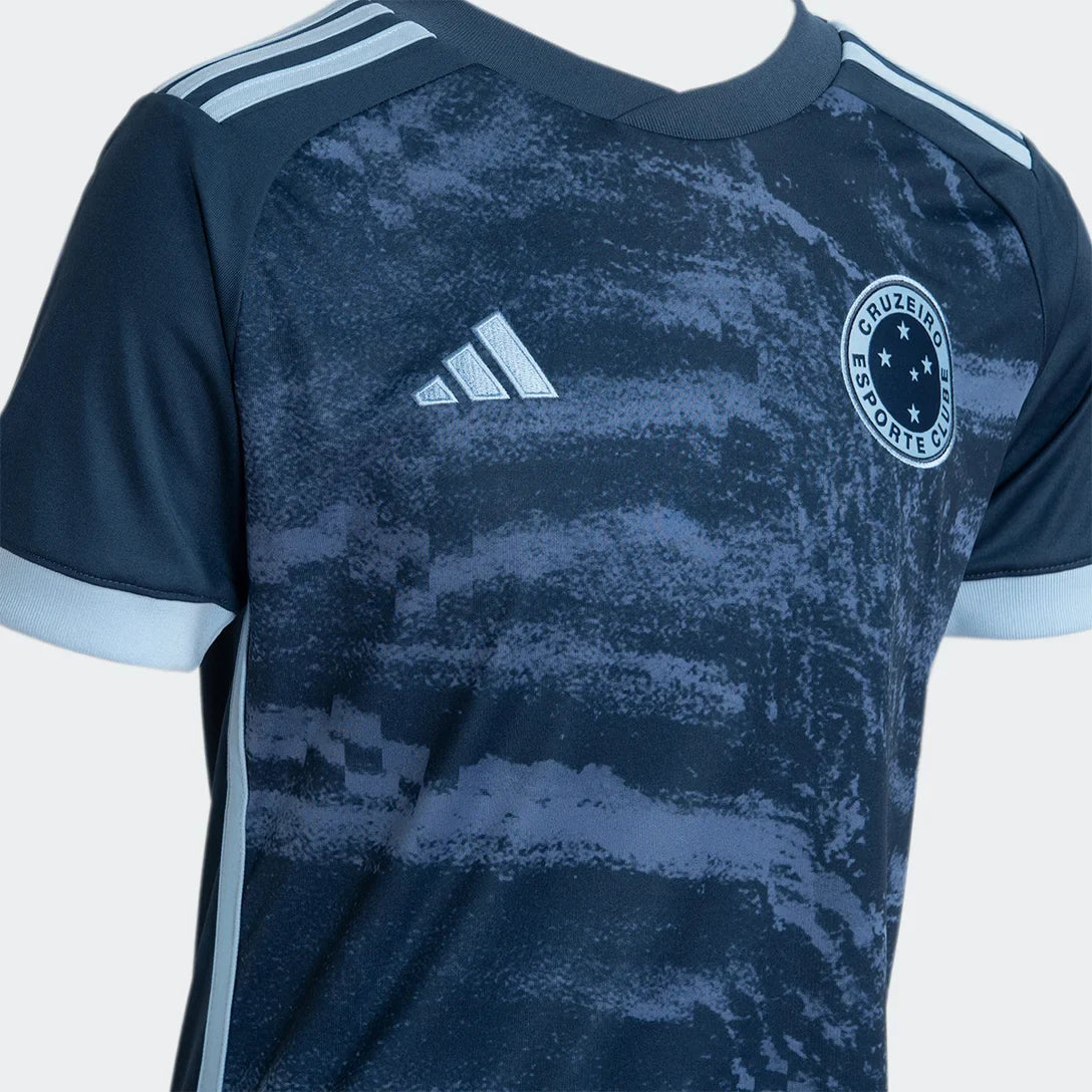 Camisa Cruzeiro Infantil III 24/25 s/n° Torcedor Adidas - Azul